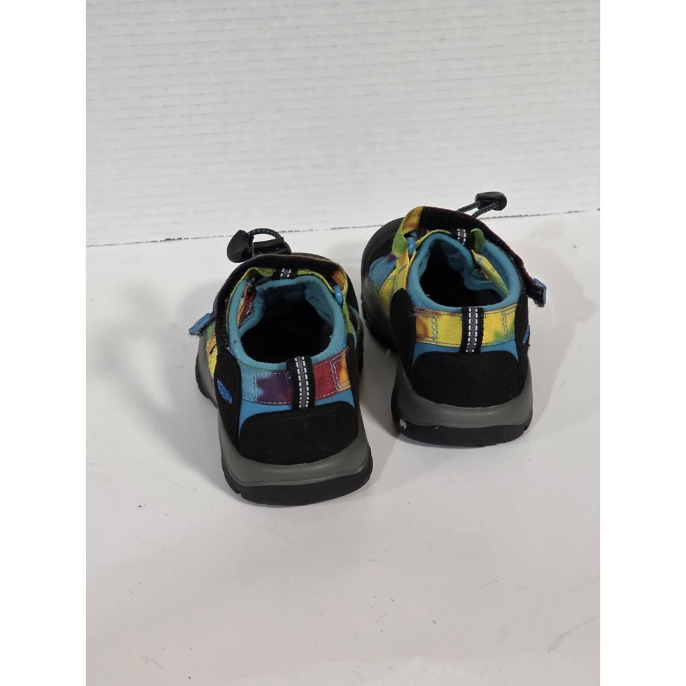KEEN Newport Sz 13 H2 Kids Rainbow Tie Dye Closed Toe Water Shoes Sport Sandals - Picture 4 of 16